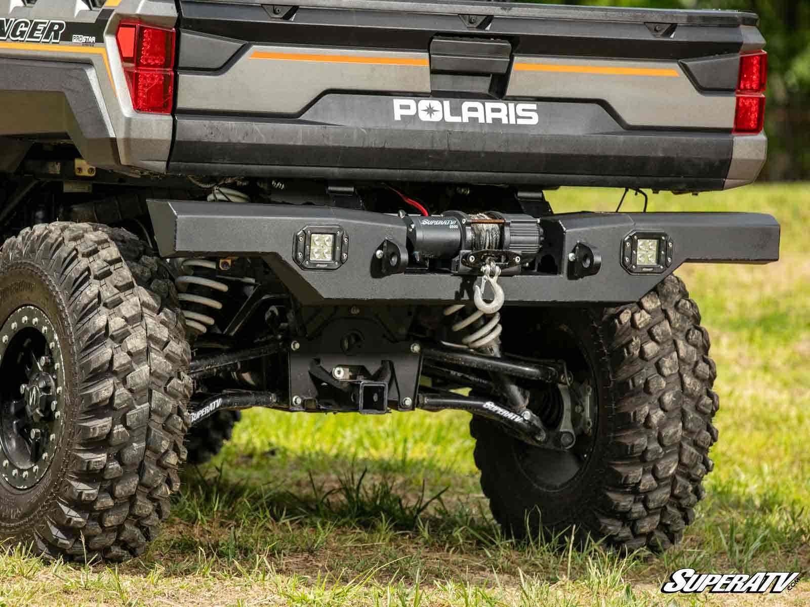 Polaris Ranger XP Kinetic Winch-Ready Rear Bumper - Image 5
