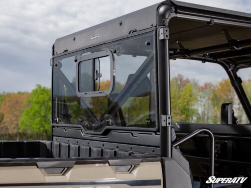 Polaris Ranger XP 1000 Sliding Rear Windshield - Image 3
