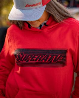 SuperATV Red Banded Logo Hoodie