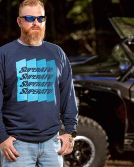 SuperATV Indigo Crewneck Sweatshirt