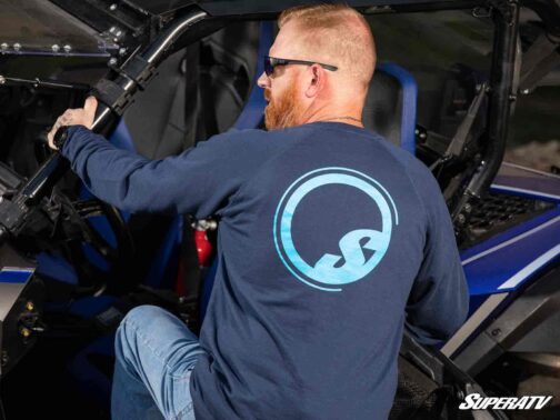 SuperATV Indigo Crewneck Sweatshirt - Image 5
