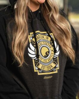 SuperATV Black Built for Battle Hoodie