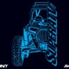 SuperATV Navy UTV Front End Hoodie - Image 2