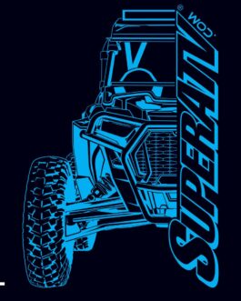 SuperATV Navy UTV Front End Hoodie