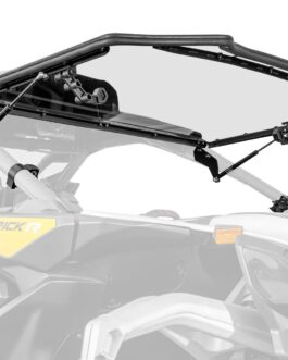 Can-Am Maverick R Scratch-Resistant Flip Windshield