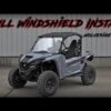 Yamaha Wolverine X2 1000 Scratch-Resistant Full Windshield - Image 10