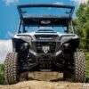 Kawasaki Ridge Scratch-Resistant Flip Windshield - Image 3