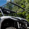Kawasaki Ridge Scratch-Resistant Flip Windshield - Image 8