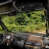 Kawasaki Ridge Scratch-Resistant Flip Windshield - Image 10