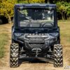 Polaris Ranger XP Kinetic MaxDrive Power Flip Glass Windshield - Image 2