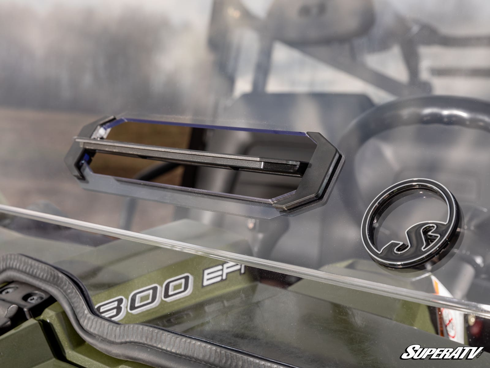 Polaris Ranger 900 Diesel Vented Full Windshield - Image 7