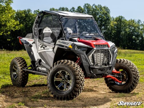 Polaris RZR XP Turbo Vented Full Windshield - Image 6