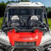 Polaris RZR XP Turbo Vented Full Windshield - Image 7