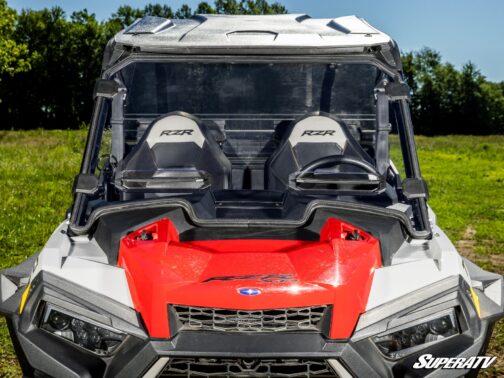 Polaris RZR XP Turbo Vented Full Windshield - Image 7