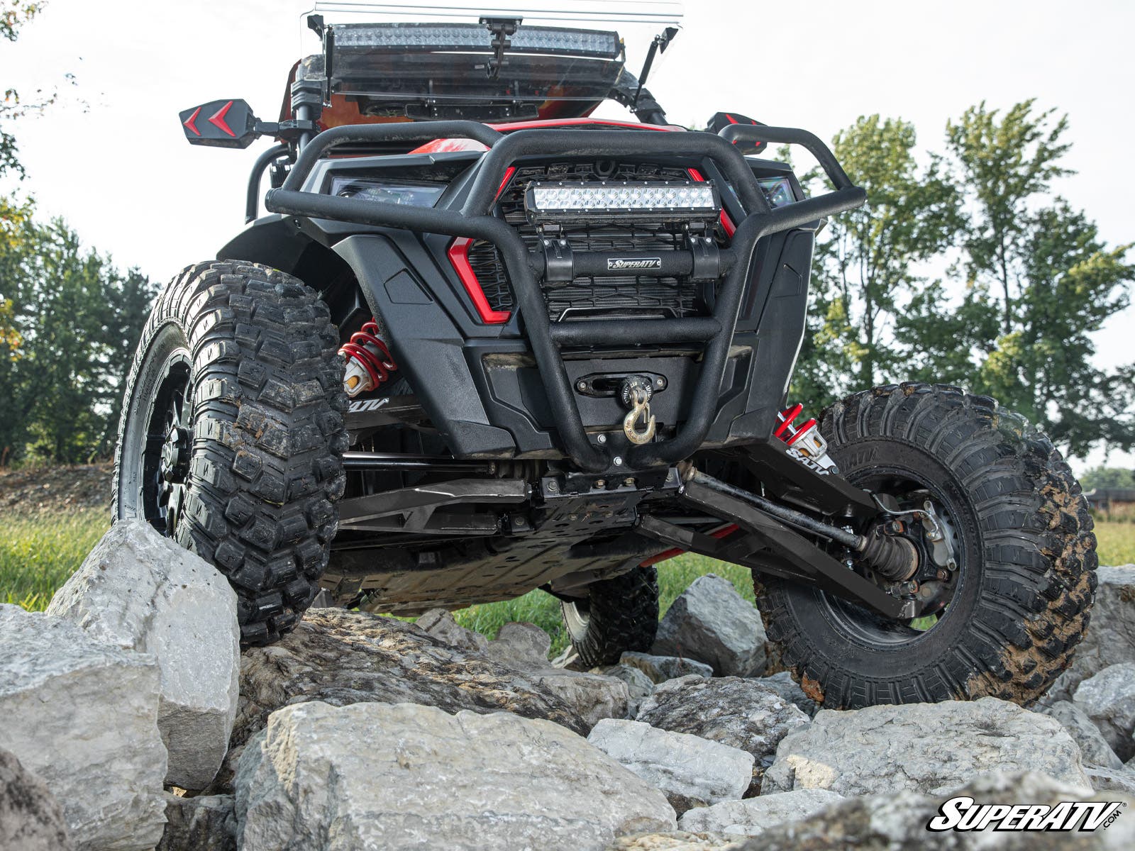 Polaris RZR XP 1000 Sidewinder A-Arms—1.5" Forward Offset - Image 7