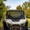 Polaris RZR Turbo R Scratch-Resistant Full Windshield - Image 3