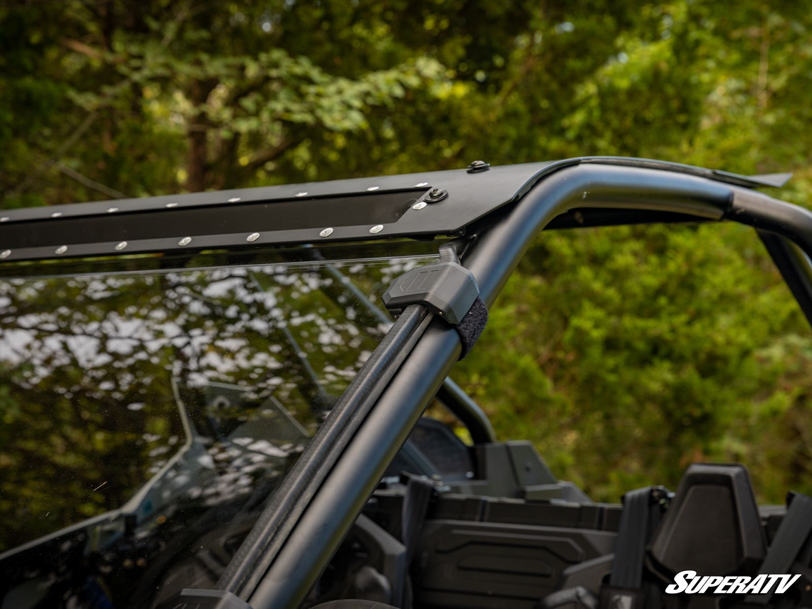 Polaris RZR Turbo R Scratch-Resistant Full Windshield - Image 5