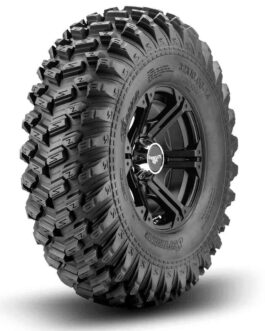 Standard XT Warrior Tires 34x10x14 on 14×7 Bandit H-Series Black Wheels 4/156 Pattern