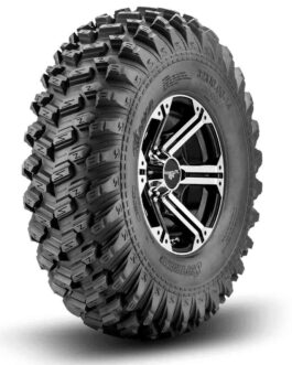 Standard XT Warrior Tires 30x10x14 on 14×7 Bandit H-Series Machined Finish Wheels 4/156 Pattern