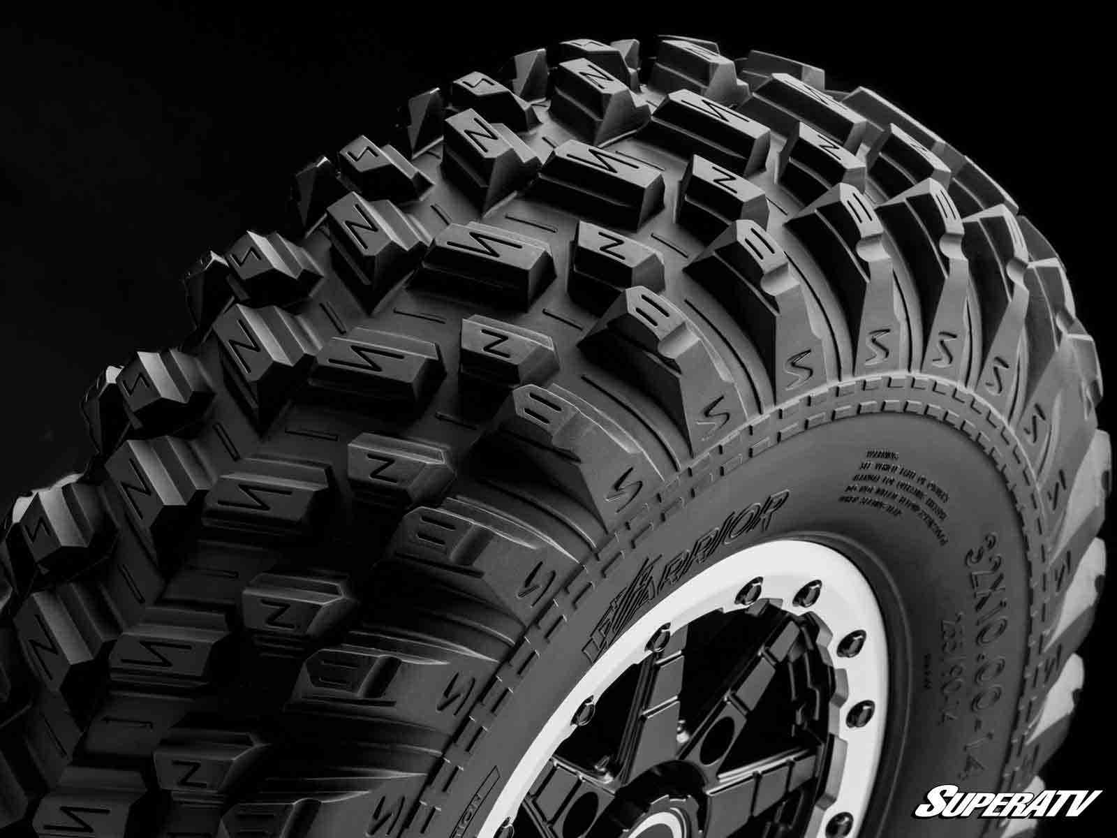 Standard XT Warrior Tires 34x10x14 on 14x10 Healy Lock Series Beadlock Wheels 4/156 Pattern - Image 2