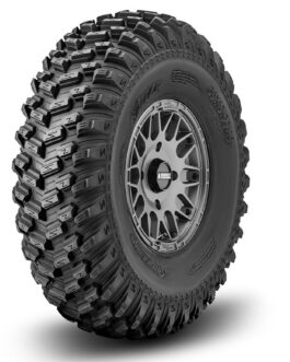 Standard XT Warrior Tires 30x10x15 on 15×7 Assault Industries Hellfire Matte Titanium Wheels 4/136 Pattern