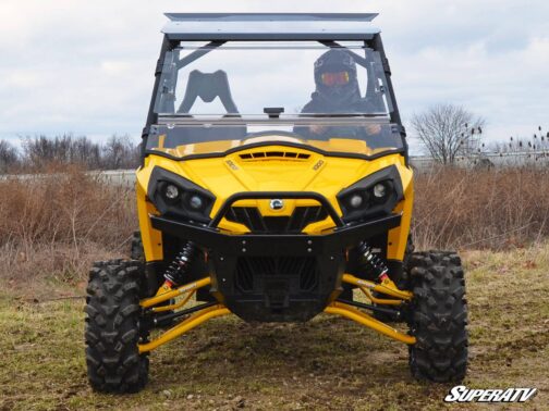 Can-Am Commander Scratch Resistant Flip Windshield - Image 2