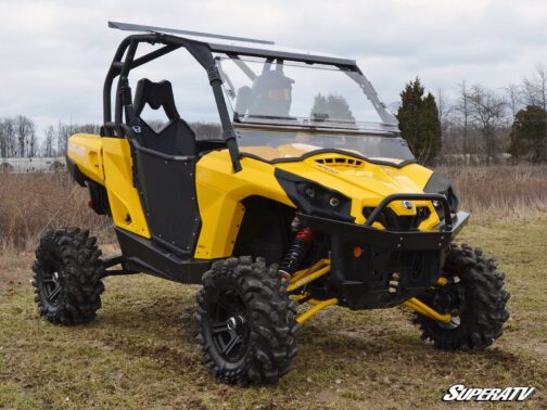 Can-Am Commander Scratch Resistant Flip Windshield - Image 3