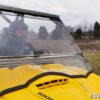 Can-Am Commander Scratch Resistant Flip Windshield - Image 4