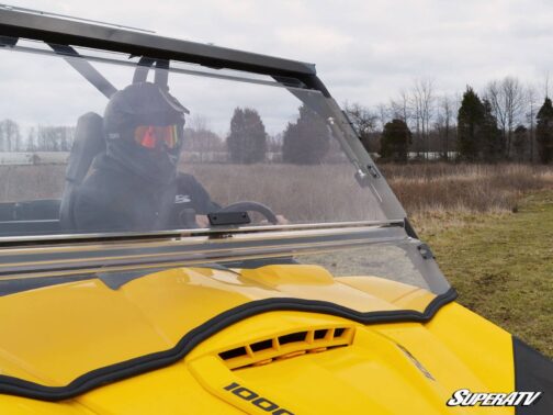 Can-Am Commander Scratch Resistant Flip Windshield - Image 4