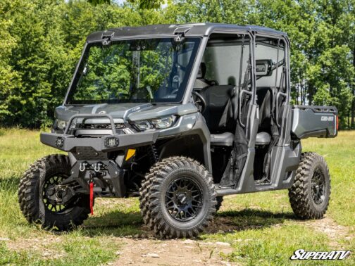 Can-Am Defender MaxDrive Power Flip Glass Windshield - Image 6
