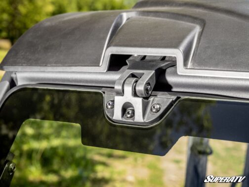Can-Am Defender MaxDrive Power Flip Glass Windshield - Image 10