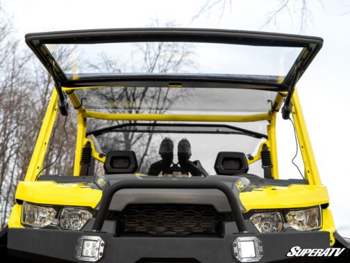 Can-Am Defender MaxDrive Power Flip Windshield - Image 3