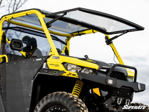Can-Am Defender MaxDrive Power Flip Windshield - Image 6