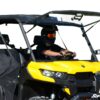 Can-Am Defender Scratch Resistant Flip Windshield