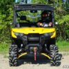 Can-Am Defender Scratch Resistant Flip Windshield - Image 3