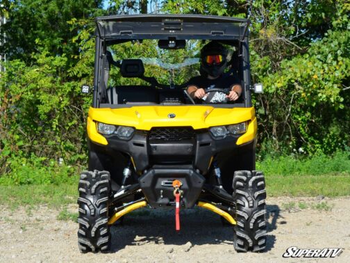 Can-Am Defender Scratch Resistant Flip Windshield - Image 3