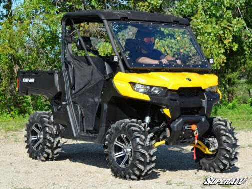 Can-Am Defender Scratch Resistant Flip Windshield - Image 4