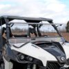 Can-Am Maverick Scratch Resistant Flip Windshield - Image 2