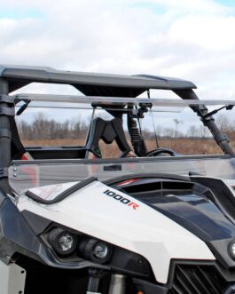 Can-Am Maverick Scratch Resistant Flip Windshield