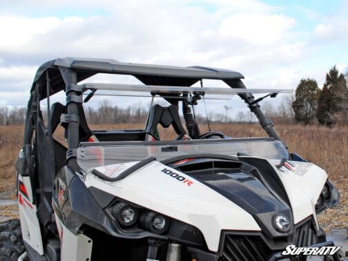 Can-Am Maverick Scratch Resistant Flip Windshield - Image 2