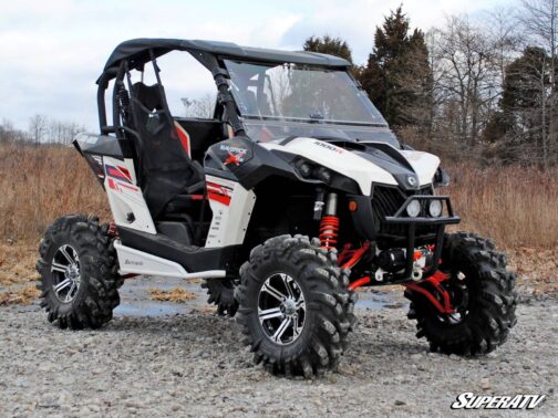 Can-Am Maverick Scratch Resistant Flip Windshield - Image 3