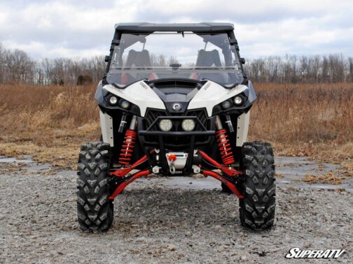 Can-Am Maverick Scratch Resistant Flip Windshield - Image 4
