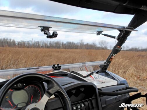 Can-Am Maverick Scratch Resistant Flip Windshield - Image 5