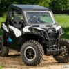 Can-Am Maverick Sport Flip Down Glass Windshield - Image 5
