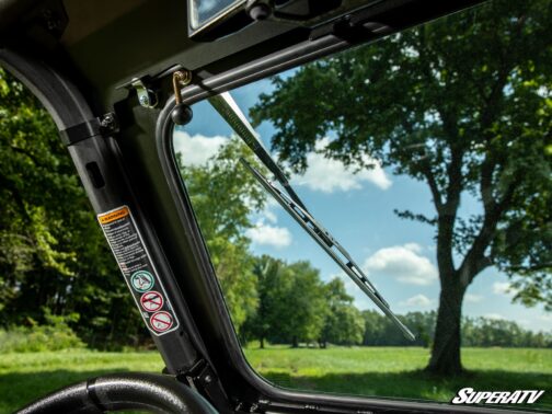 Can-Am Maverick Sport Flip Down Glass Windshield - Image 12