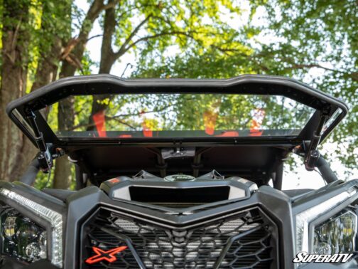 Can-Am Maverick X3 MaxDrive Power Flip Windshield - Image 3