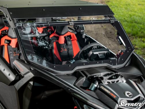 Can-Am Maverick X3 MaxDrive Power Flip Windshield - Image 8