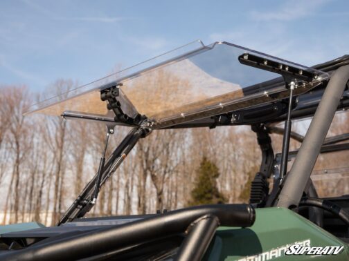 Can-Am Maverick Trail Scratch Resistant Flip Windshield - Image 5