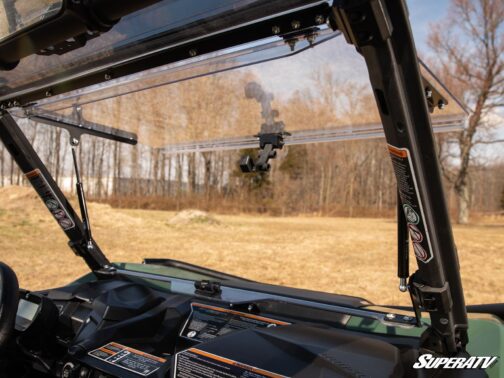 Can-Am Maverick Trail Scratch Resistant Flip Windshield - Image 9