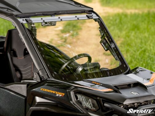 Can-Am Maverick Sport MaxDrive Power Flip Windshield - Image 5